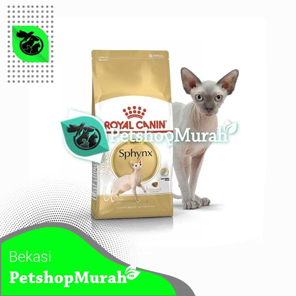 Makanan Kucing Royal Canin Sphynx 2 Kg / Kucing Spinx 2Kg