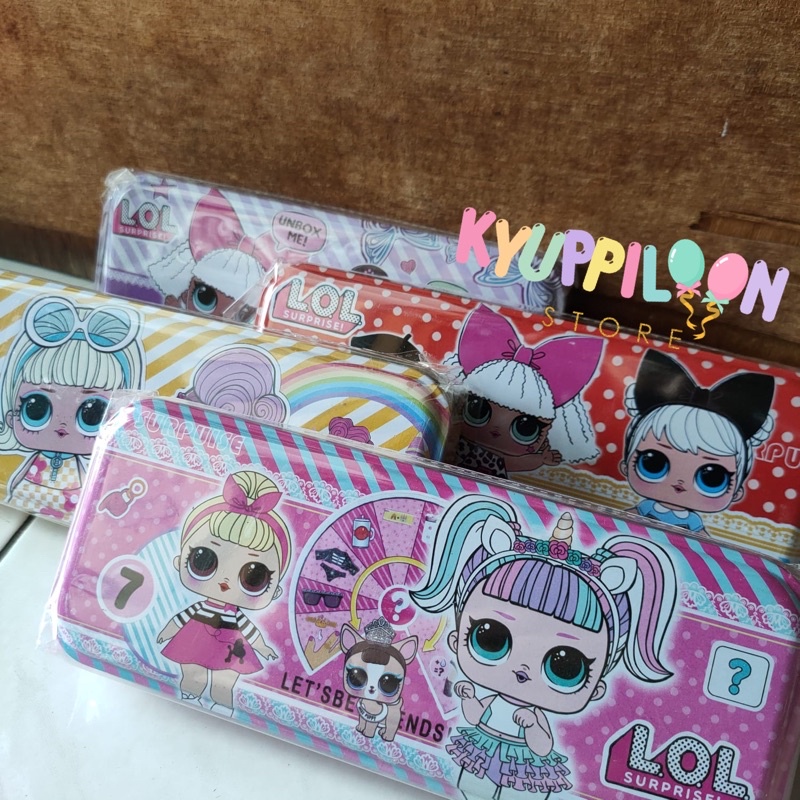 

Tempat pensil kaleng gambar LOL