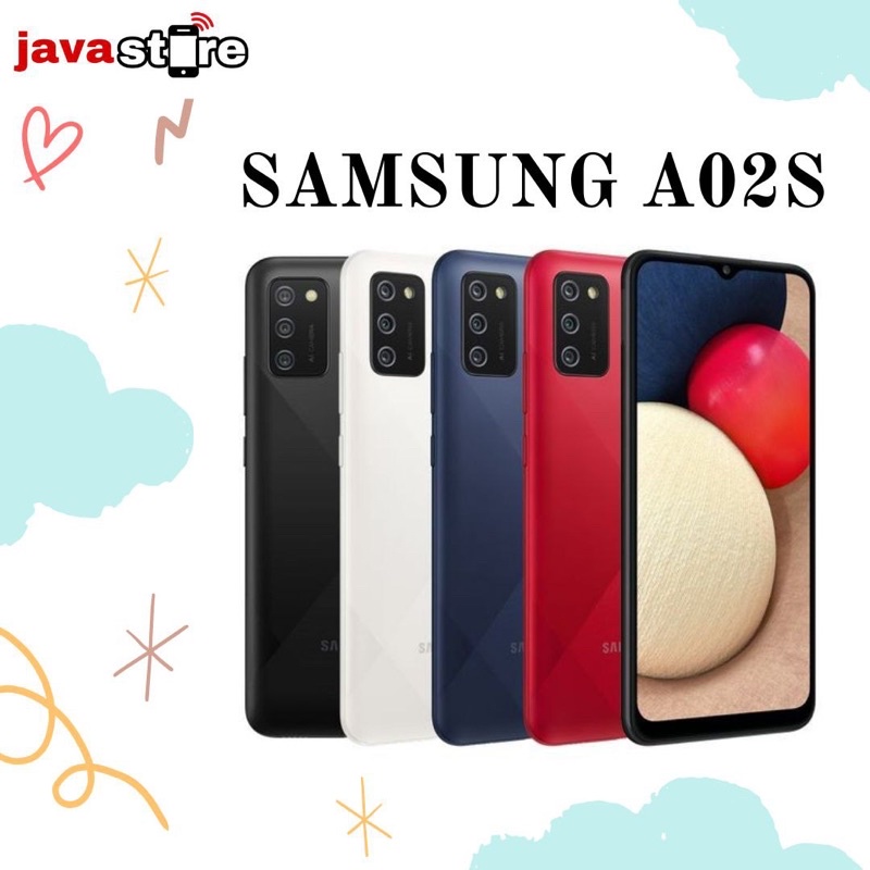 SAMSUNG A02S RAM 3GB INTERNAL 32GB SECOND BERGARANSI RESMI SEIN
