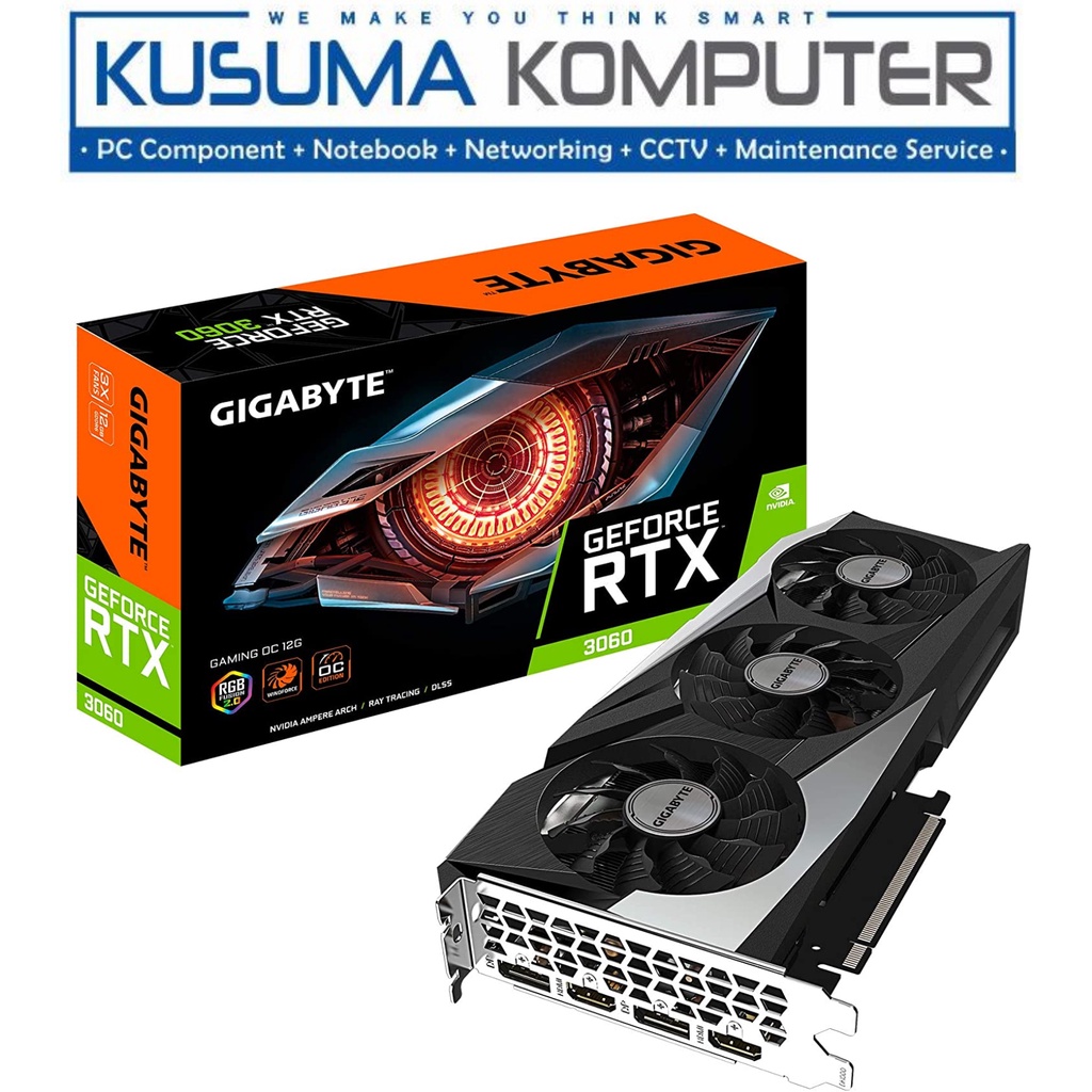 Gigabyte GeForce RTX 3060 GAMING OC 12GB GDDR6 GV-N3060GAMING OC-12GD