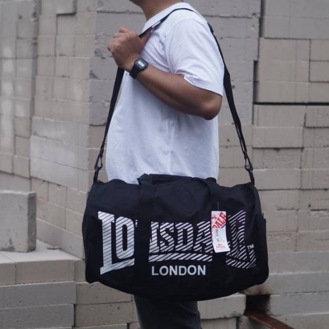 Tas pria wanita dufflebag lonsdale original BNWT