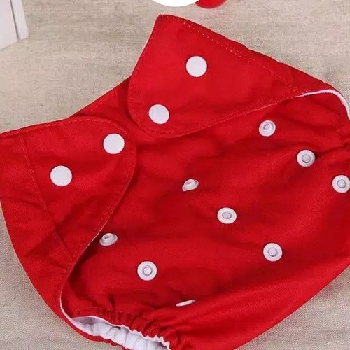 TERLARIS!! POPOK Bayi Kain Kancing Cloth Diaper Clodi Bayi Dapat Dicuci Warna