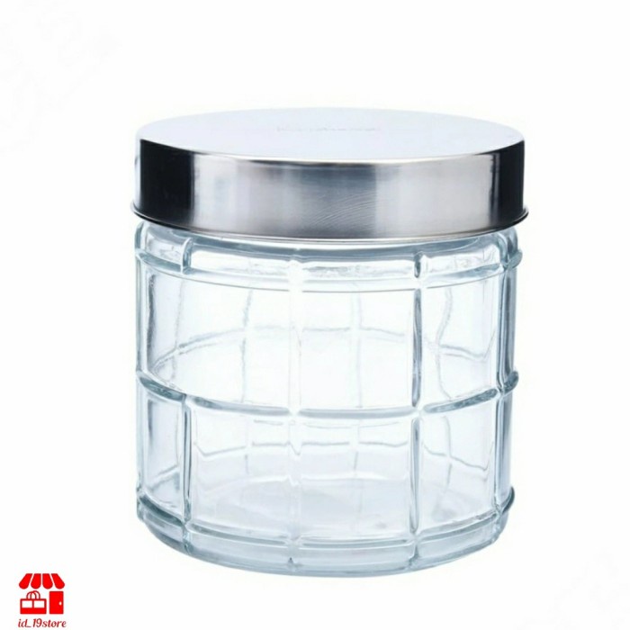 Toples Kue Kering 600Ml Kaca