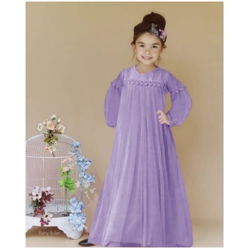 Gamis anak tille  (RENDA)