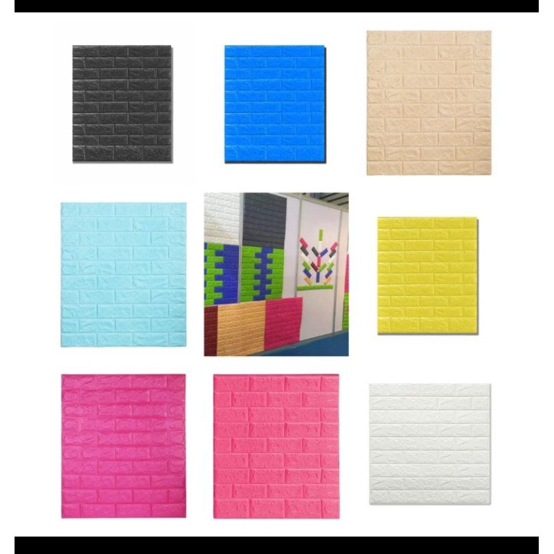 Wallpaper foambrick 70x77cm