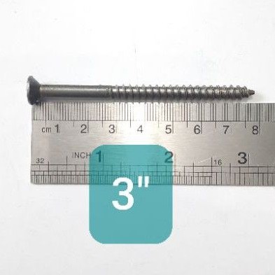 Sekrup Kayu CHW Plus 3&quot; x 12 inci / Wood Screw (A170)