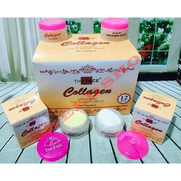 KRIM / CREAM THE FACE COLLAGEN PLUS VITAMIN E DAY NIGHT ORIGINAL BPOM