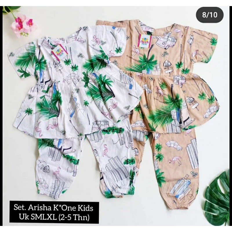 SET ALISHA SEVENKIDS ONE SET RAYON SETELAN RAYON