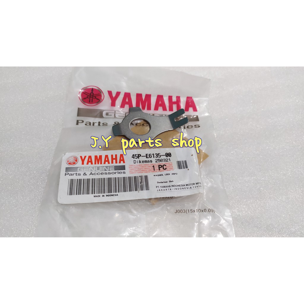 washer lock plat pengunci mur rumah kopling r15 lama v2 xabre byson karbu fi mx king vixion nva ori ygp 45p-e6135-00