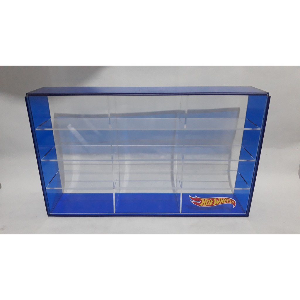 Rak Akrilik Diecast Hot wheels Original Mattel 12