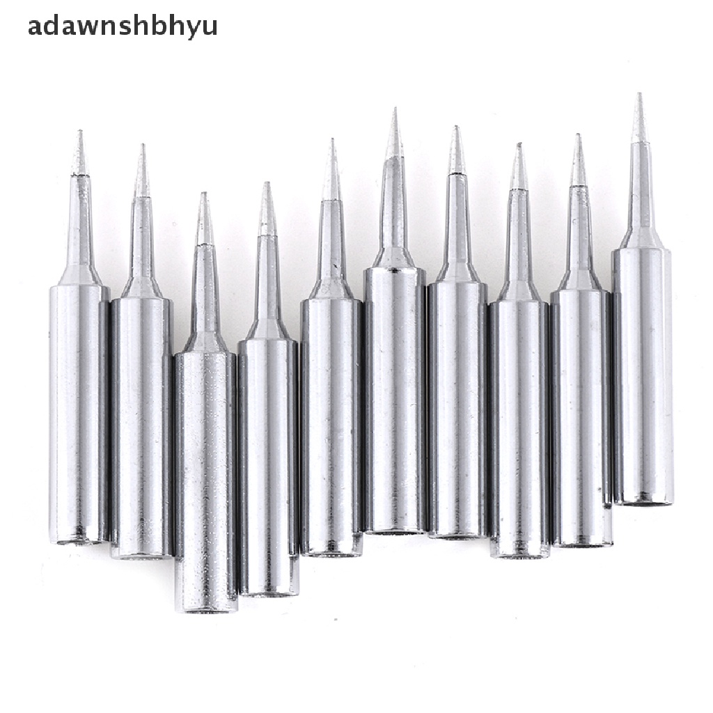 Adawnshbhyu 10pcs 900m-t-i soldering tips solder Tajam Pengganti solder Kepala Alat