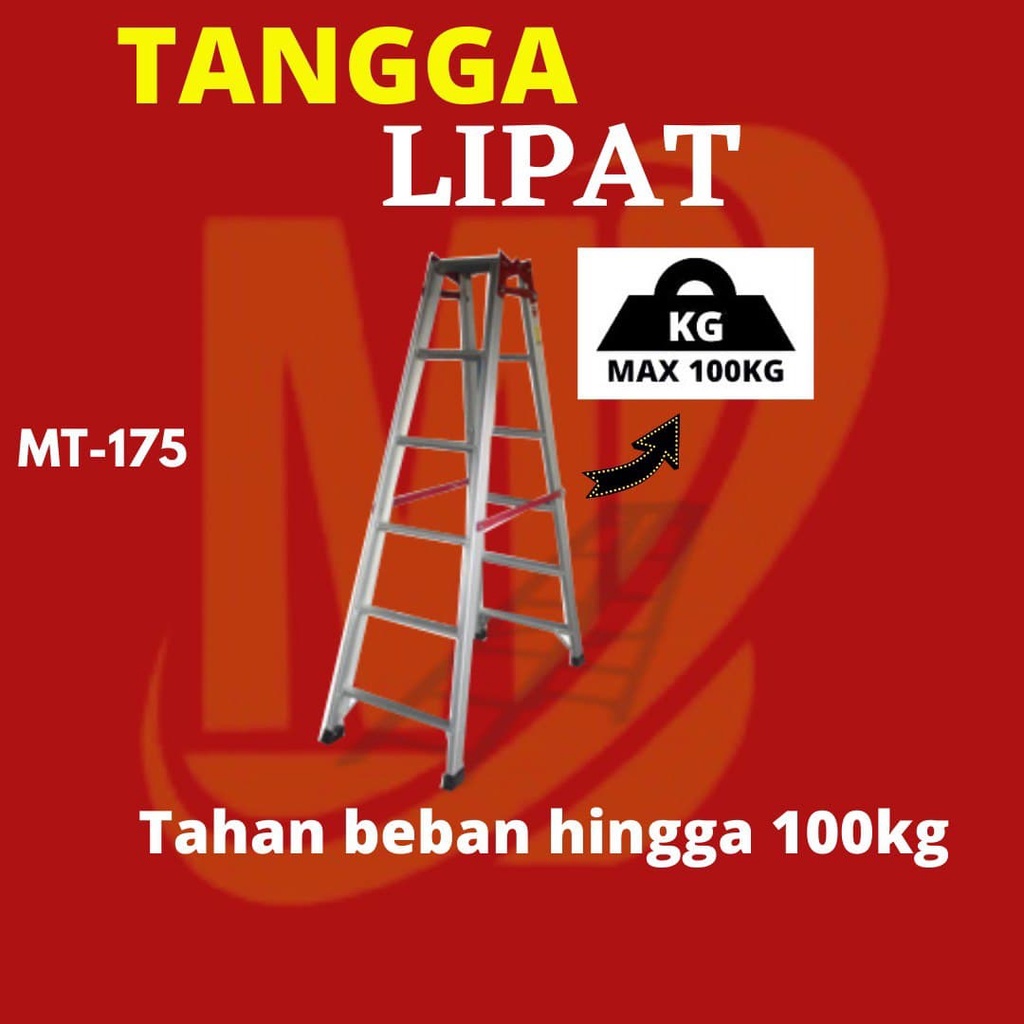 Tangga Lipat Aluminium 175 Cm MASTAH