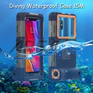 Shellbox Gen2 Diving Waterproof Case Casing Cover 15M Xiaomi Mi 8,Lite,SE,Pro