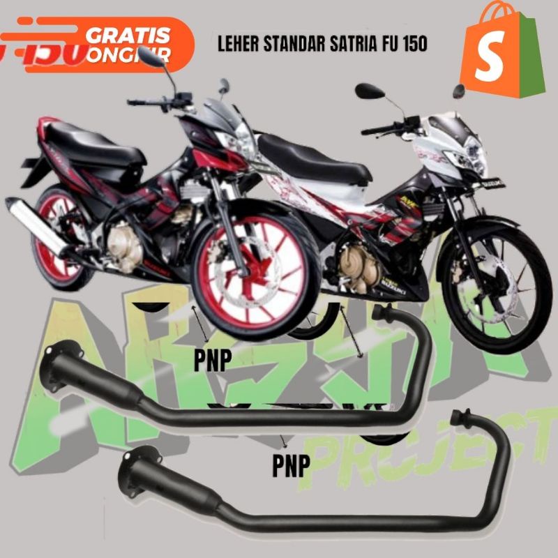 Leheran Knalpot ORI Standar Satria Fu Original 100% Knalpot Satria Fu PNP Dgn Tebal 2.5mm Berkualits
