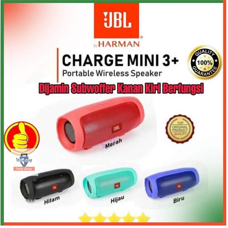 Spiker Blututh Tabung Oval Bulat Panjang I Speaker Bluetooth Bass Stiker JBL Kiri Kanan dan Depan I Charge Mini 3+