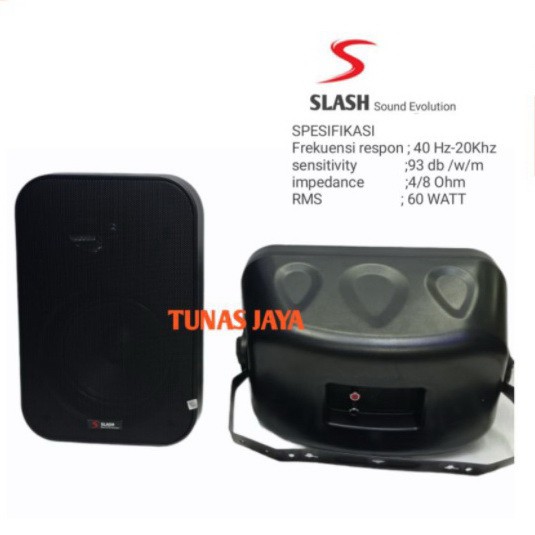 SPEAKER SLASH SB650 SPEAKER PASIF SLASH 6 INCH SB-650 original garansi resmi 1 tahun