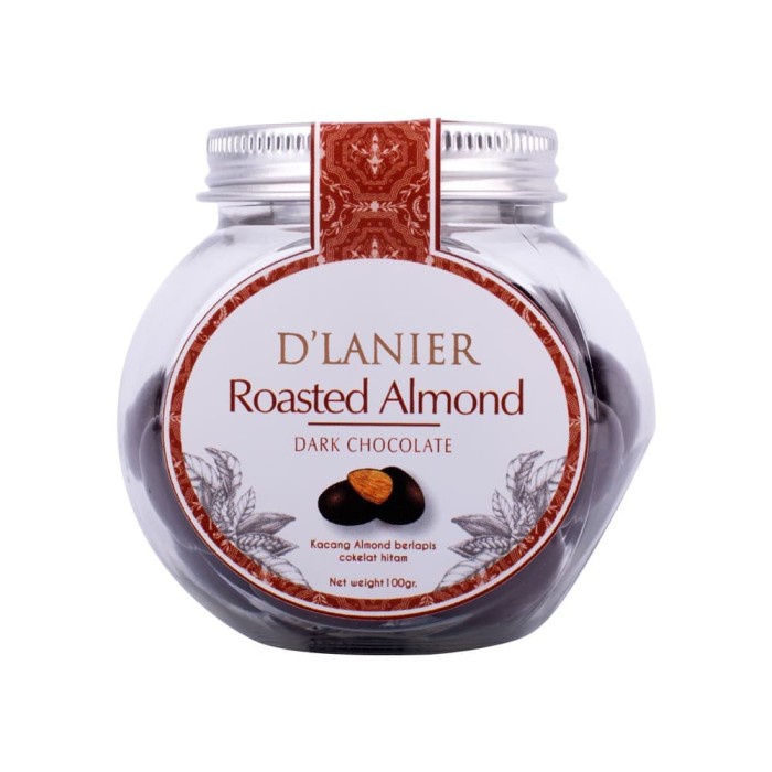 

D'Lanier Chocolate Roasted Almond with Dark Chocolate (100gr) - BARU