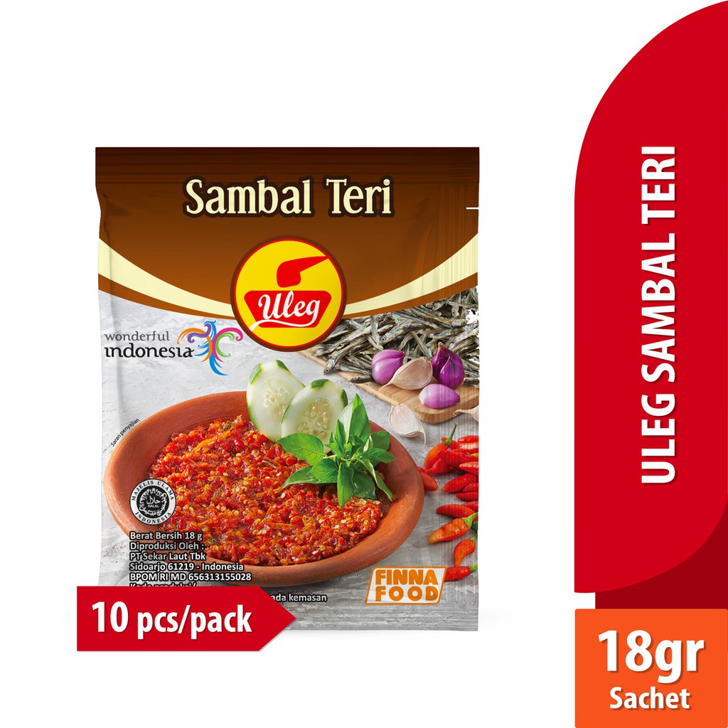 

ULEG SAMBAL TERI BAG 20GX10