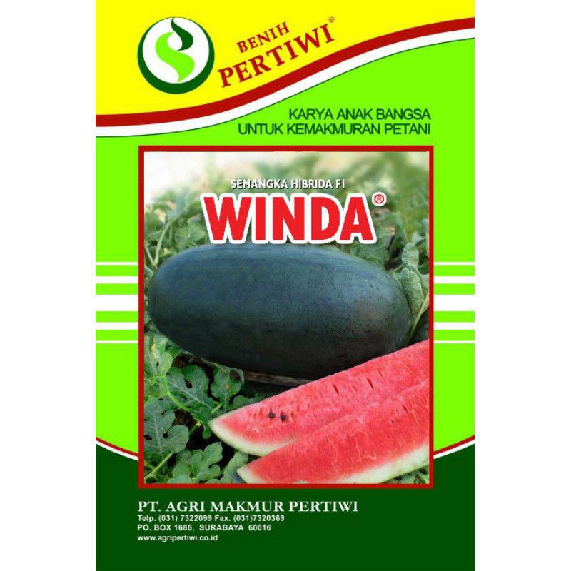 Semangka Inul Merah Hibrida WINDA PERTIWI