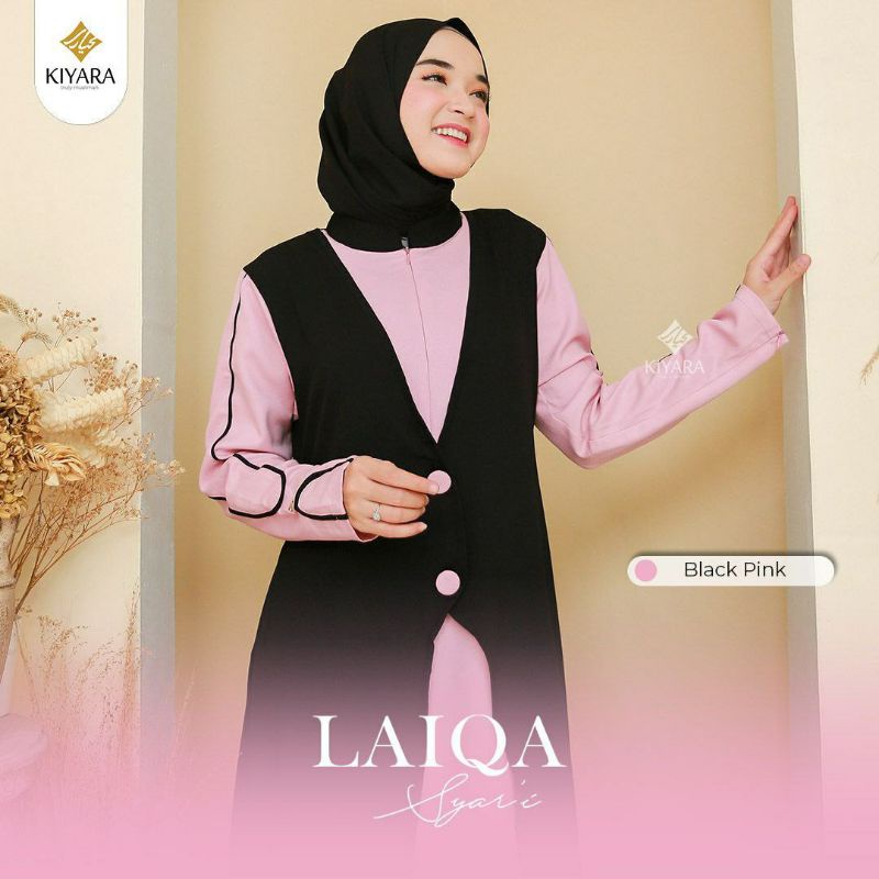 PO GAMIS LAIQA SYAR'I by kiyaraofficial.id