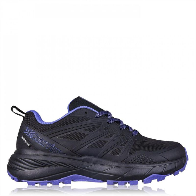 Karrimor Caracal TR 10 WP Waterproof Trail Runner WP Engineered For The Outdoors Black Purple