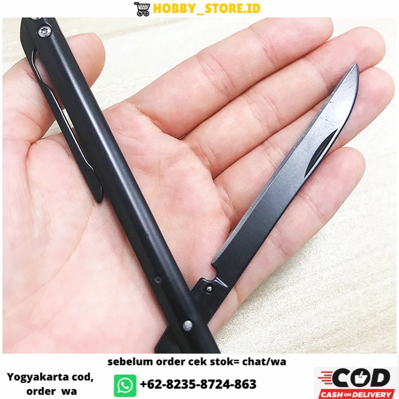 Pisau Lipat Mini Tactical Folding Knife Survival Camping EDC