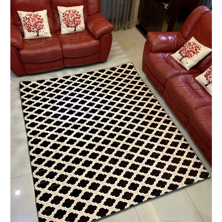 HARGA PROMO!! KARPET MALAYSIA BUSA EMBOSS JUMBO UKURAN 190x220 IMPOR HALUS LEMBUT