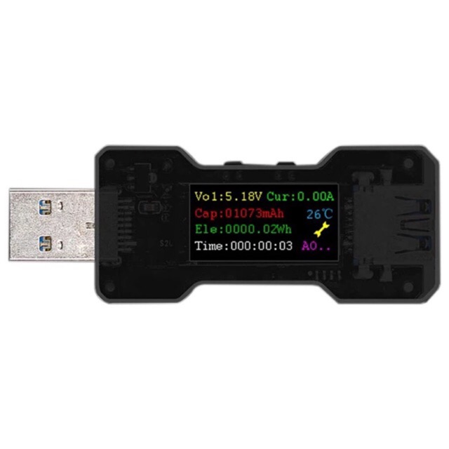 FN18 USB Tester DC Digital Voltmeter Ampermetro Current Voltage Detector Power Bank Charger