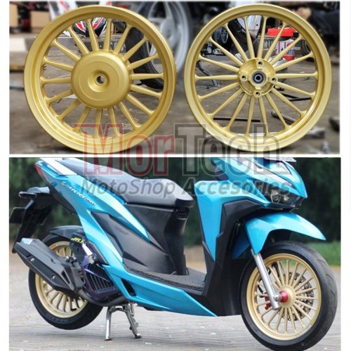 Venom Rossi Galaxy 2 VRossi Infinity Power Rochell Model DYT KWDT Balok 18 Velg Pelek Racing Tapak L