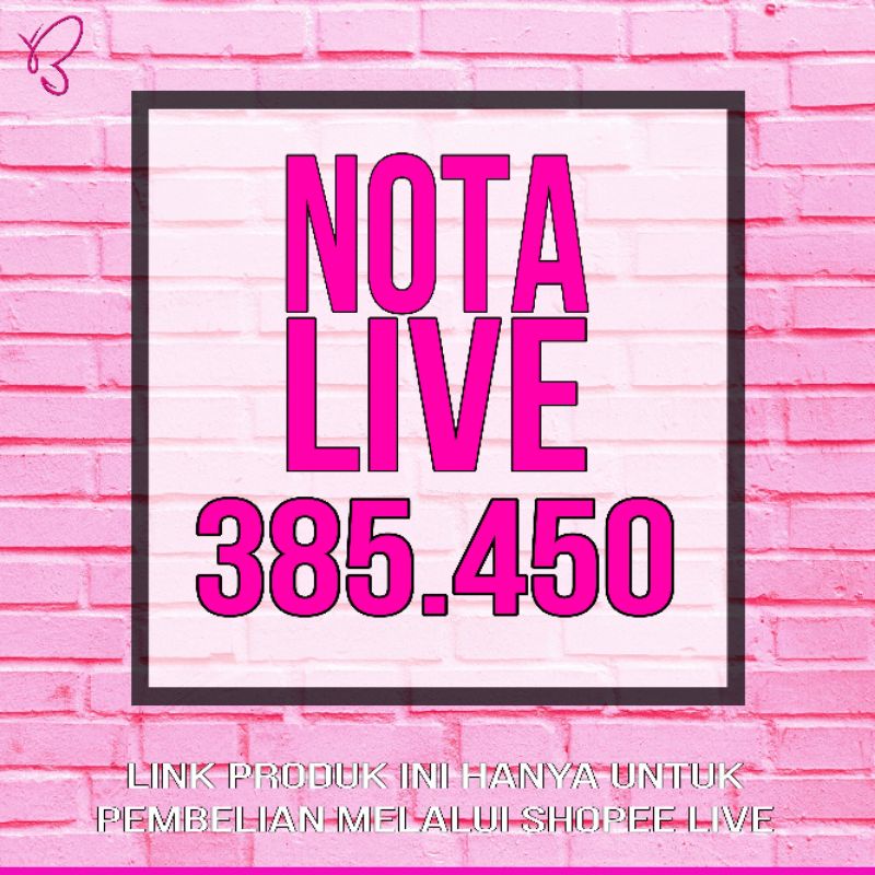 Nota Live 385.450 - BBPO.STORE -