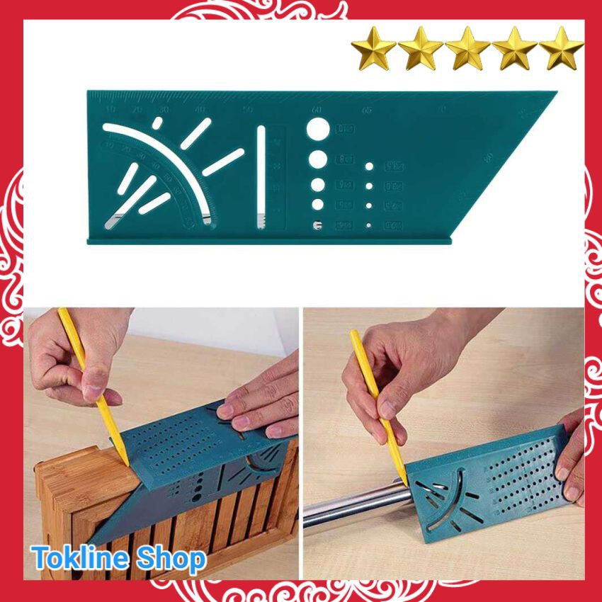 

Laris Penggaris Mark Line Gauge T-Type Ruler 90 Degree Berkualitas