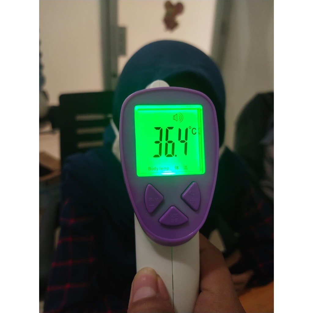 Termometer Digital Tembak( Non Contact) di sertai  Suara Dr Gray Thermometer Infrared IT-916 [IT916]
