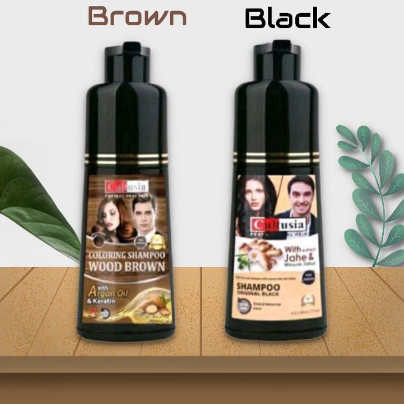 Shampoo jahe cultusia  penghitam rambut