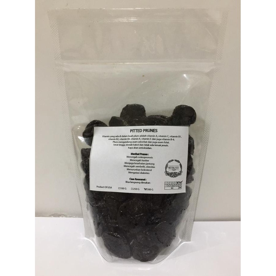 

PROMO ENAK Pitted Prunes (Plum Kering) 500 gr Terlaris