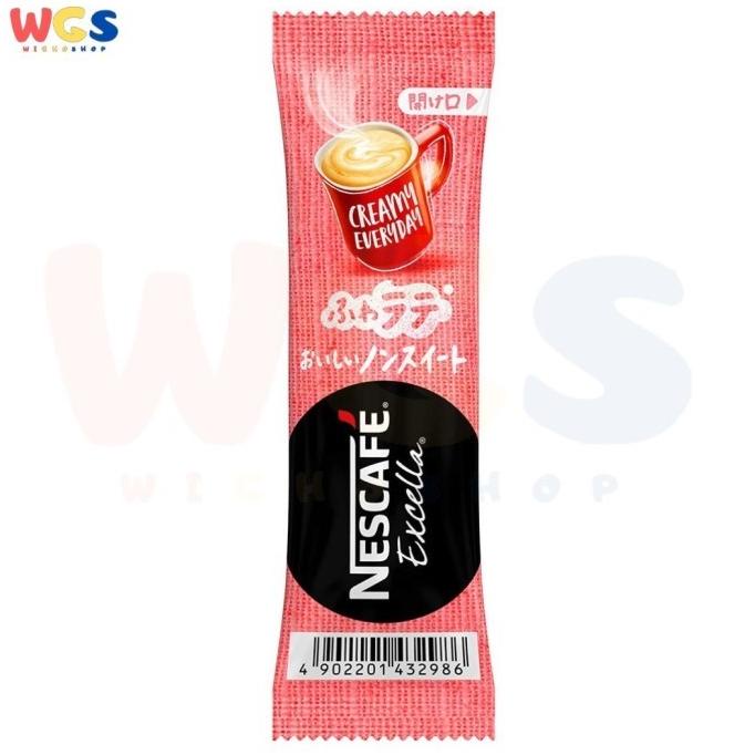 

Nescafe Excella Fluffy Coffee Latte Delicious Unsweetend 30 Stick 122G