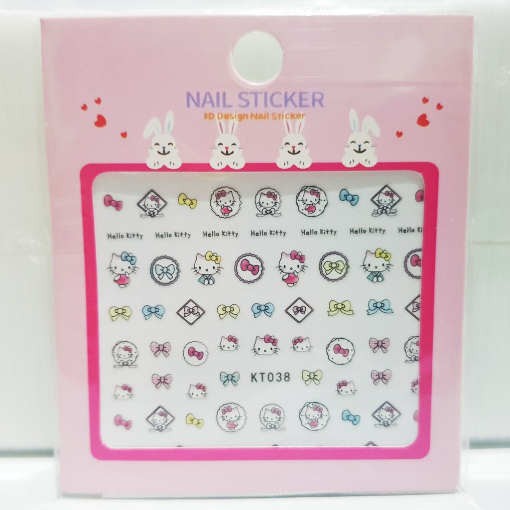 Stiker Kuku Anak - HELLO KITTY Series