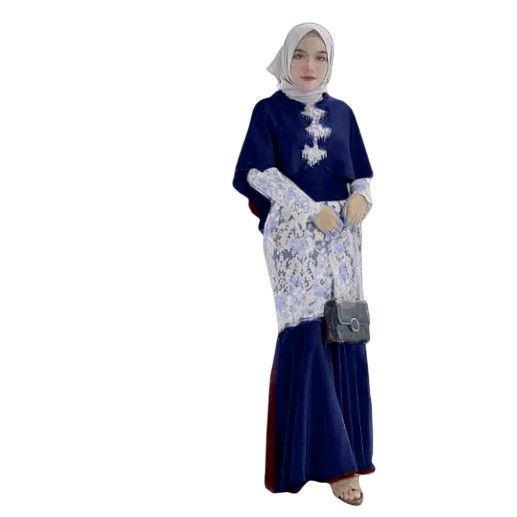 Gamis Pesta Brokat MEWAH MORY MERMAID MIX VOL by Baenetta Original Branded Best Seller Best PROMO