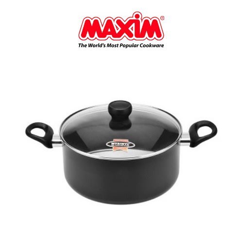 MAXIM GALAXY 20 cm Dutch Oven - Panci Dutch Oven With Glass Cover 20 cm