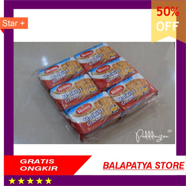

STOK SISA 9 SAJA ! BURUAN !!! Malkist Roma