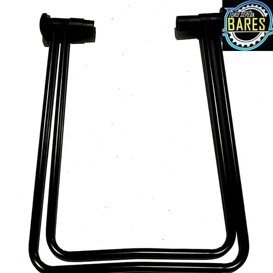 Paddock / Standar Jagang Segitiga Sepeda New Hedgreen FX Double Alloy