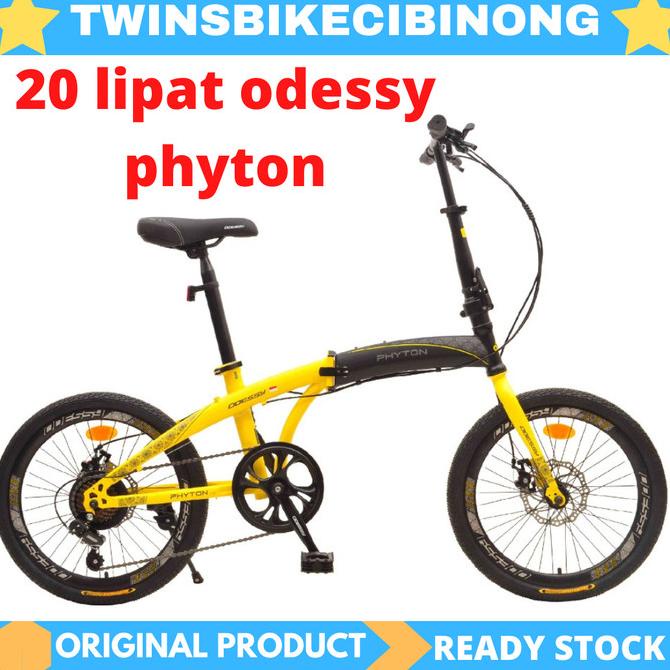 Sepeda Lipat 20 Odessy Phyton New Shimano