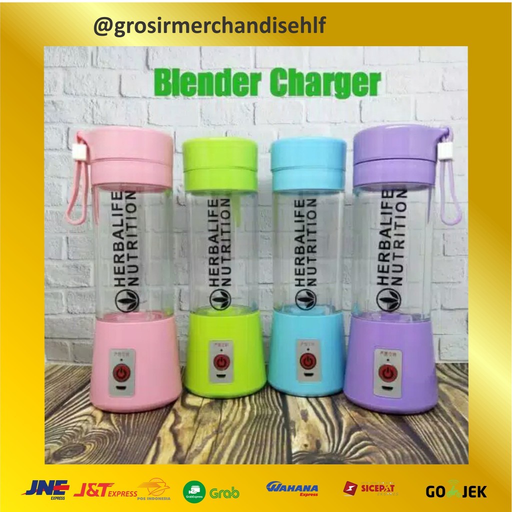 Blender herbalife botol herbalife shaker herbalife blender portable charger