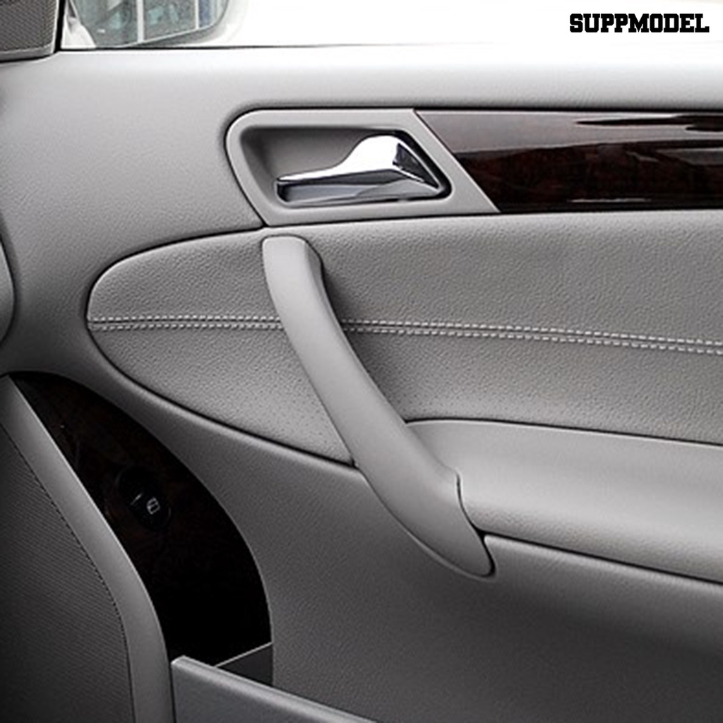 Suppmodel Gagang Pintu Depan Kiri / Kanan Anti Gores Portable Mudah Dipasang 20381016517376 20381015517376 Casing Untuk Mercedes-Benz W203 03-07
