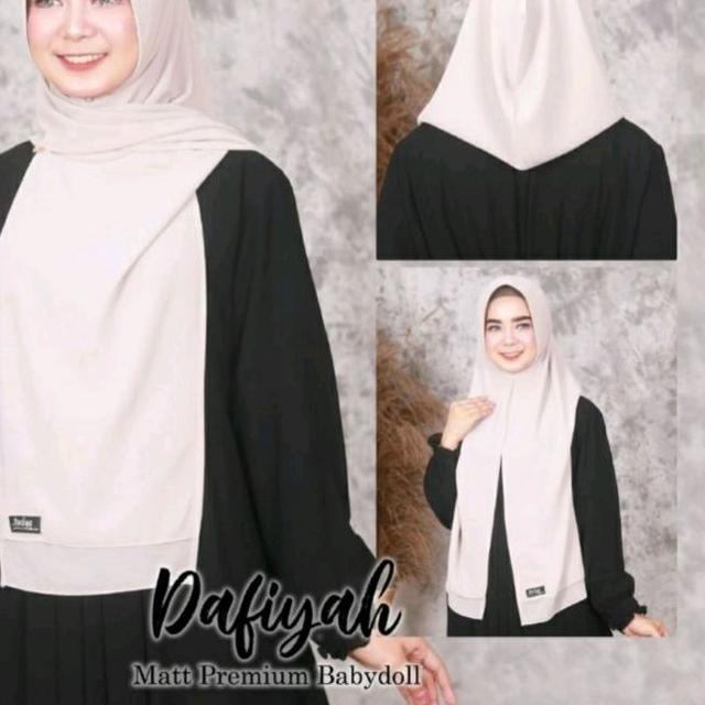 ♜ PASHMINA HOODIE DAFIYAH ORI AWLIYA HIJAB AWLIYA COLLECTION CERUTY BABYDOLL ★