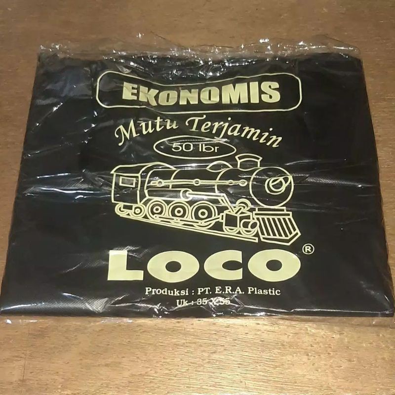 PLASTIK LOCO 35 EKONOMIS TIPIS HITAM