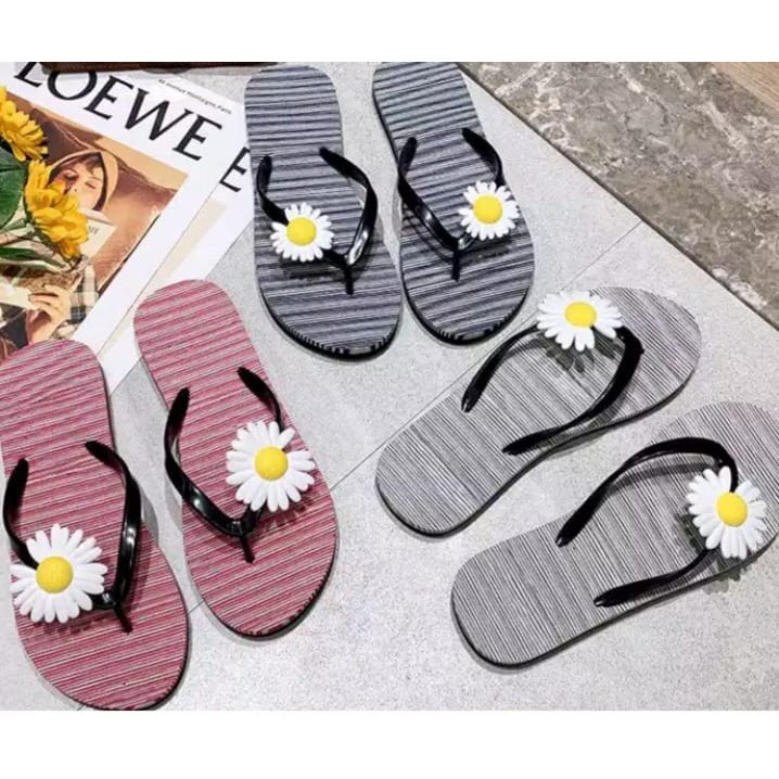 sandal jepit wanita blaster bunga/sandal jepit wanita murah