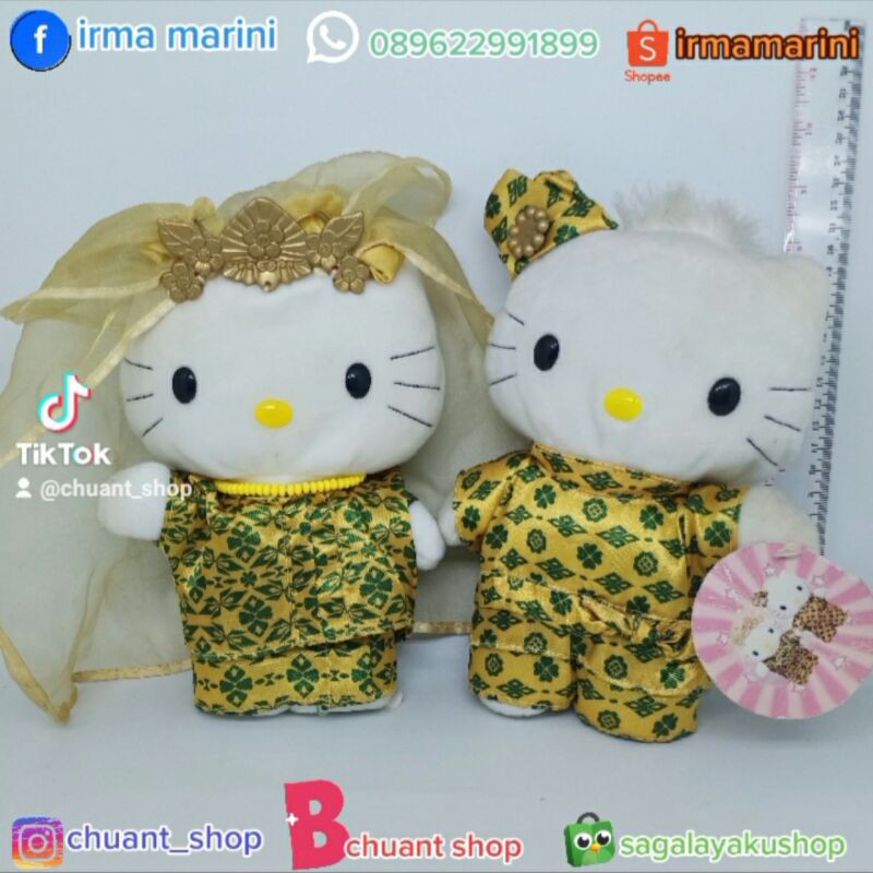 PRELOVED boneka hk couple mcd malaysia GOOD CONDITION