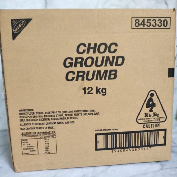 

Topping Biskuit Halus Choc Ground Crumb 1Kg