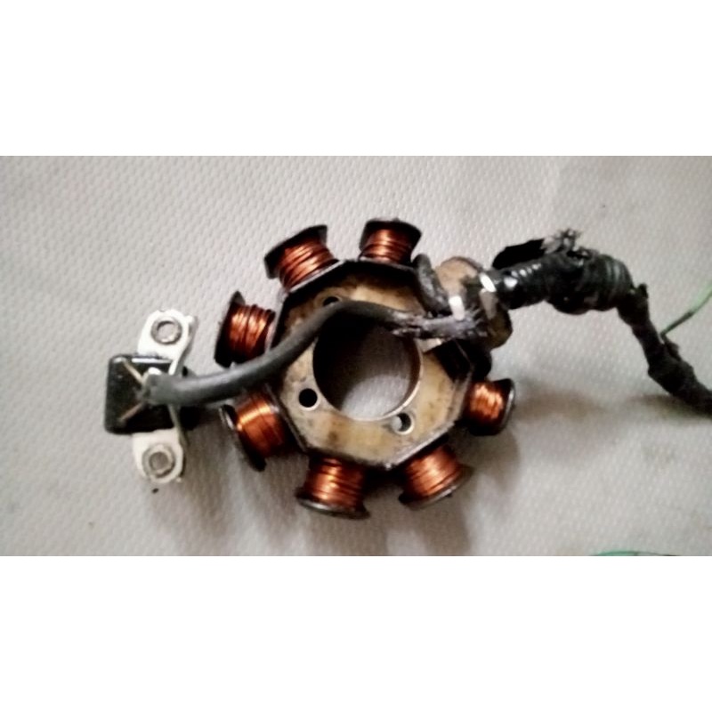 spul Minerva mx150 arus AC lubang 3 original copotan