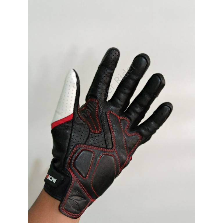 Taichi Sarung Tangan Motor RST 390 Motor Full Finger Gloves Kulit Bahan Serat Karbon Dukung COD